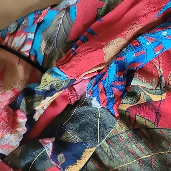 Farm Rio Dress Bordado Flores Dress - Picture 13 of 16